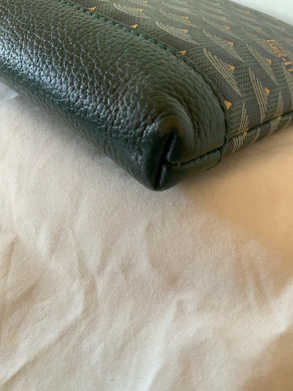 SALE🌟Faure Le Page Pouchette Zip 29 Green🌿🌷 - Picture 10 of 16